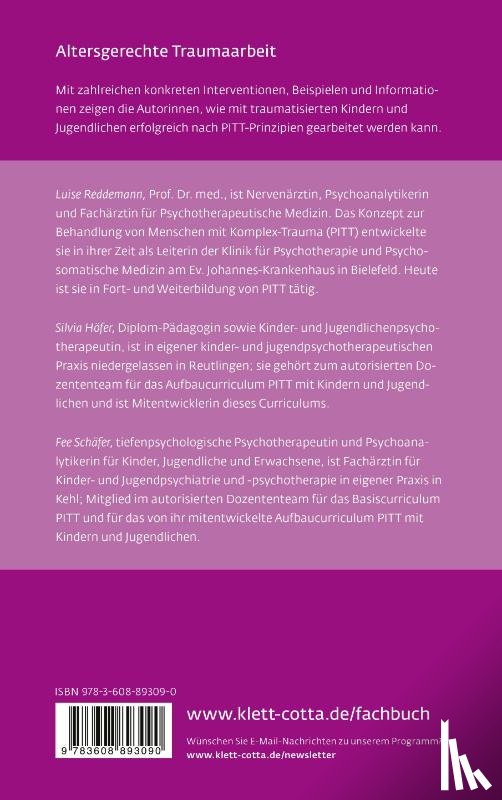Reddemann, Luise, Höfer, Silvia, Schäfer, Fee - PITT mit Kindern und Jugendlichen (Leben Lernen, Bd. 339)