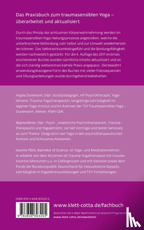 Dunemann, Angela, Weiser, Regina, Pfahl, Joachim - Traumasensibles Yoga - TSY (Leben Lernen, Bd.346)