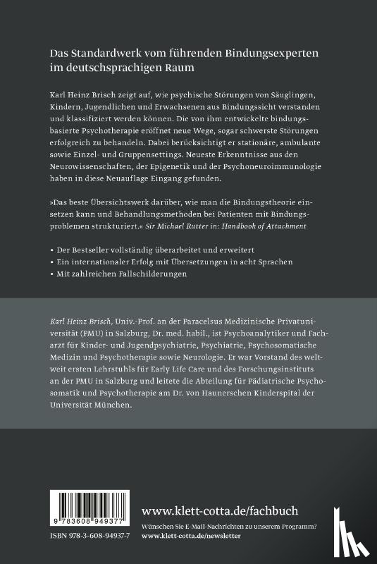 Brisch, Karl Heinz - Bindungsstörungen