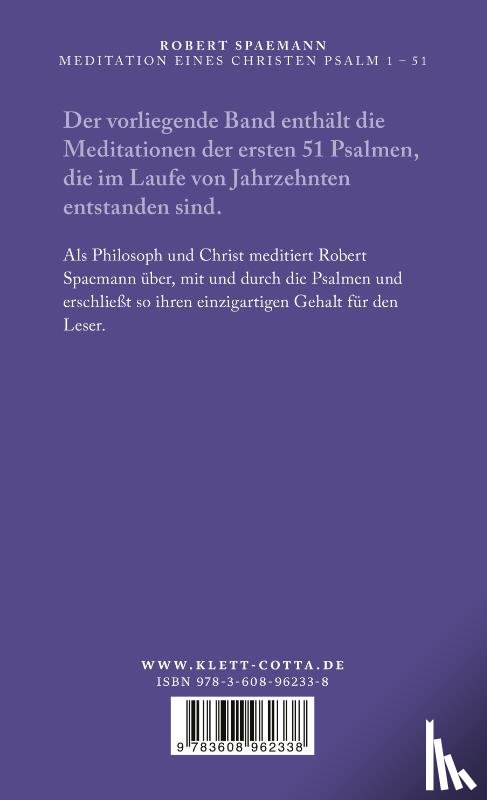 Spaemann, Robert - Meditationen eines Christen