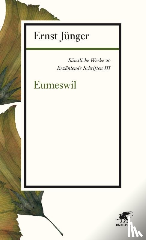 Jünger, Ernst - Sämtliche Werke - Band 20