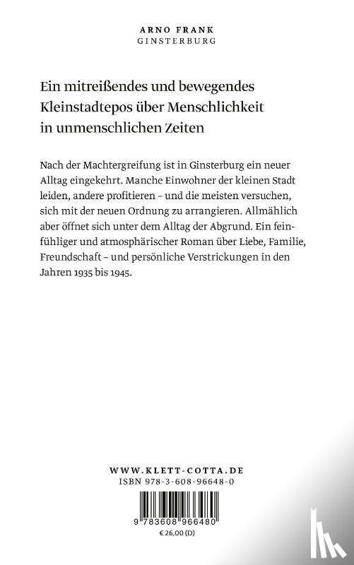 Frank, Arno - Ginsterburg