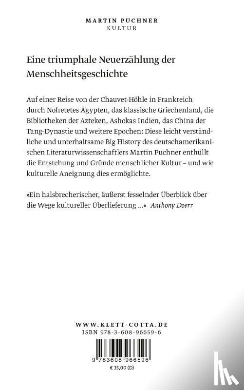 Puchner, Martin - Kultur