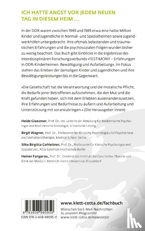  - Ehemalige Heimkinder der DDR