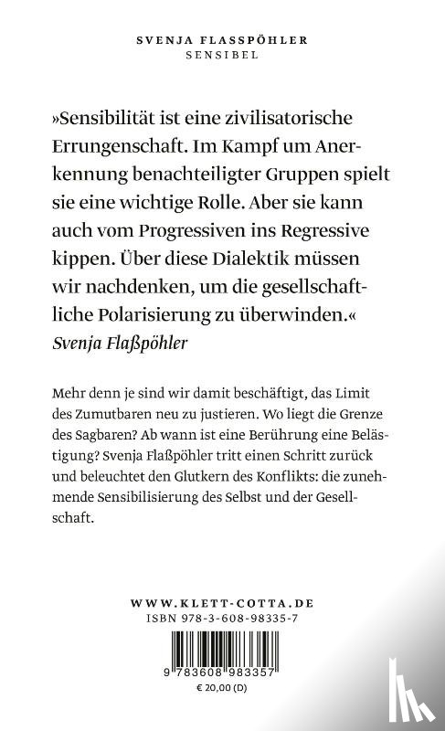 Flaßpöhler, Svenja - Sensibel