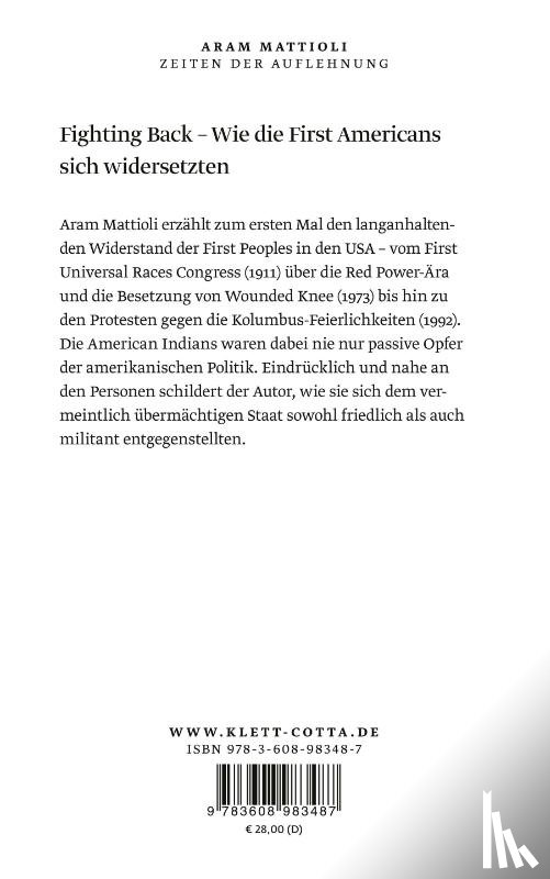 Mattioli, Aram - Zeiten der Auflehnung