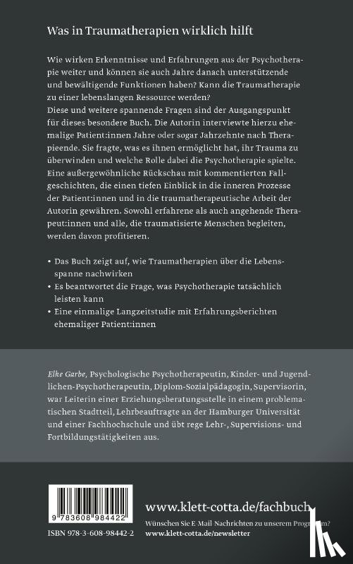 Garbe, Elke - Trauma und Lebenswege