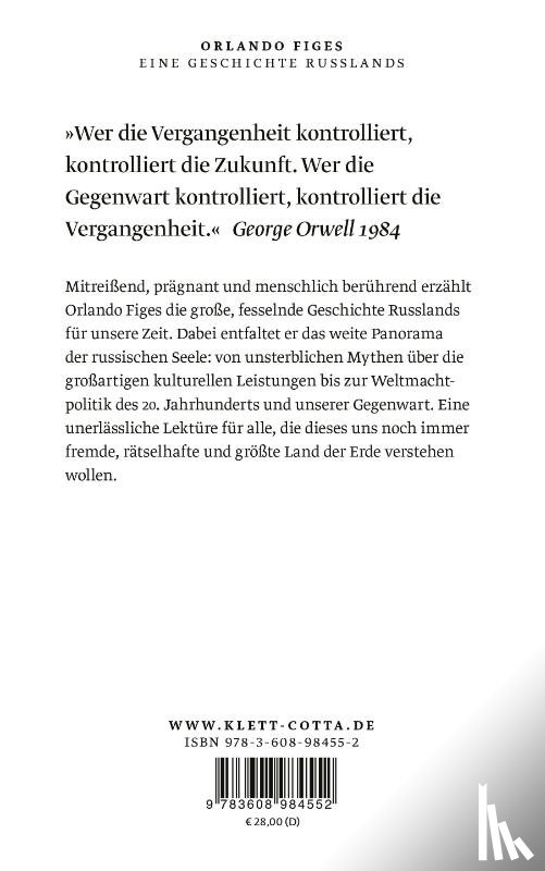 Figes, Orlando - Eine Geschichte Russlands