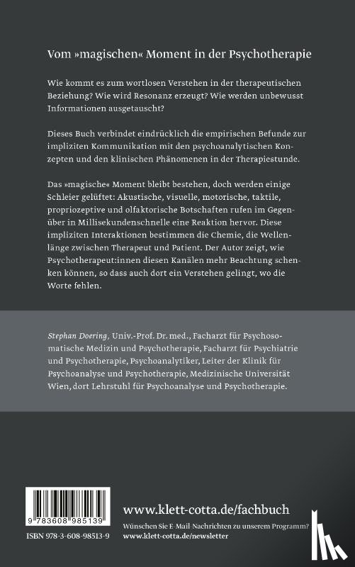Doering, Stephan - Resonanz - Begegnung - Verstehen