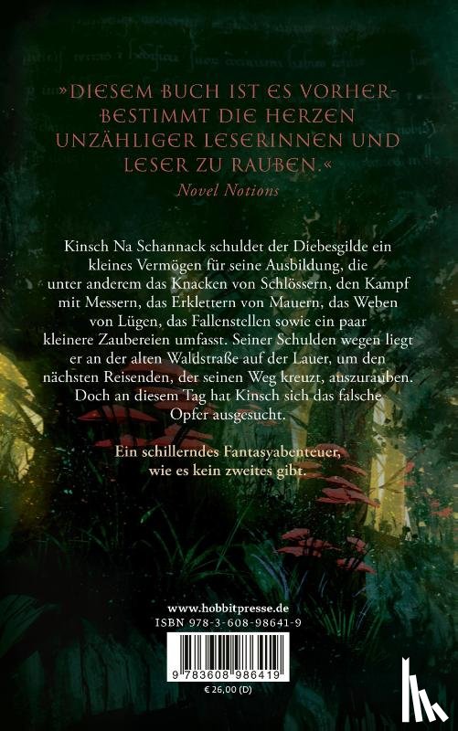 Buehlman, Christopher - Der schwarzzüngige Dieb (Schwarzzunge, Bd. 1)