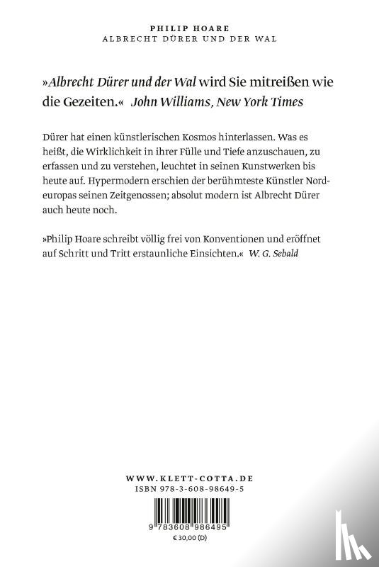 Hoare, Philip - Albrecht Dürer und der Wal