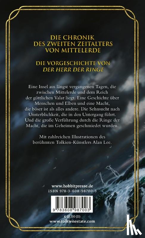 Tolkien, J. R. R. - Der Untergang von Númenor und andere Geschichten aus dem Zweiten Zeitalter von Mittelerde