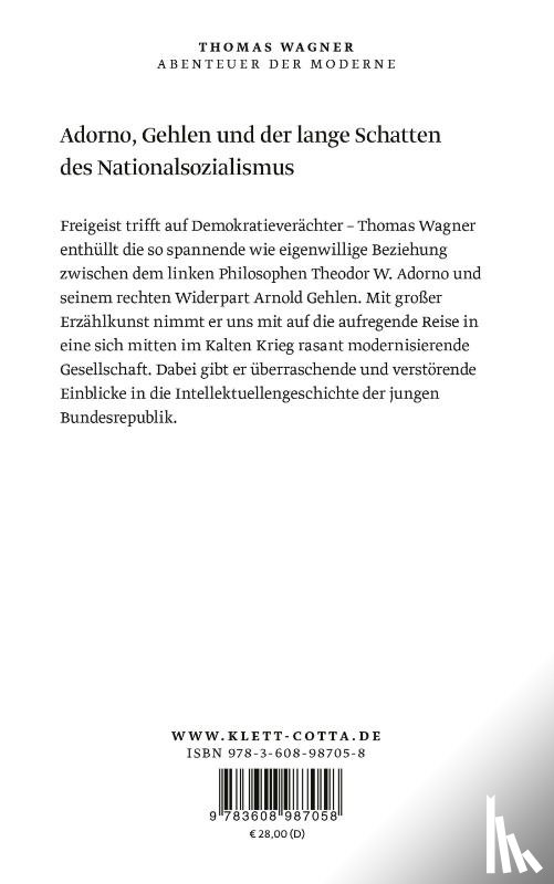 Wagner, Thomas - Abenteuer der Moderne