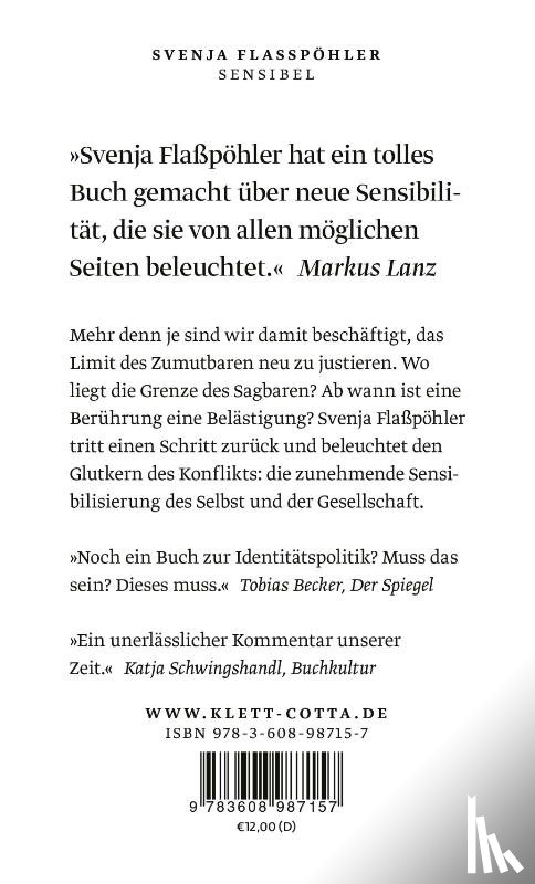 Flaßpöhler, Svenja - Sensibel
