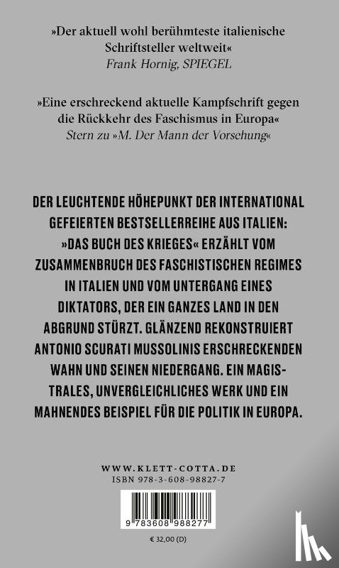 Scurati, Antonio - M. Das Buch des Krieges