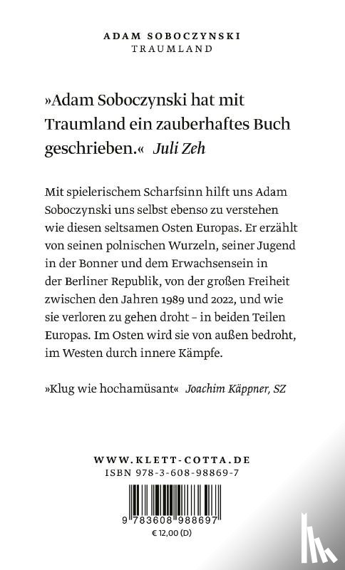 Soboczynski, Adam - Traumland