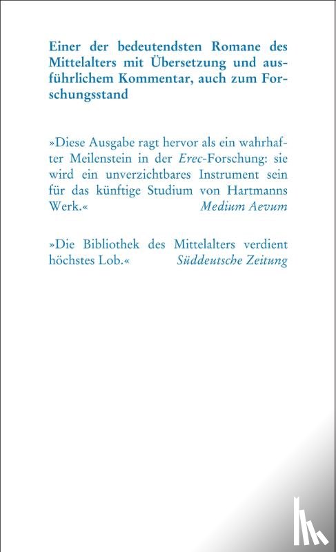 Hartmann von Aue - Erec