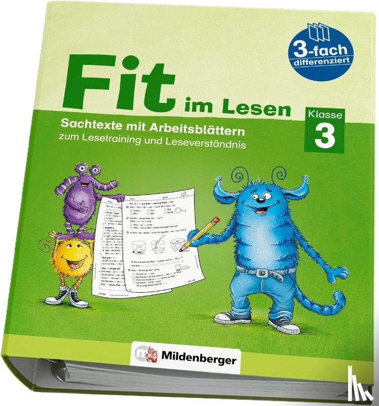 Stehr, Sabine, Schumacher, Eva, Schumacher, Katrin - Fit im Lesen - Sachtexte, Klasse 3