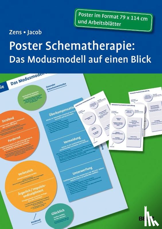 Zens, Christine, Jacob, Gitta - Poster Schematherapie: Das Modusmodell auf einen Blick