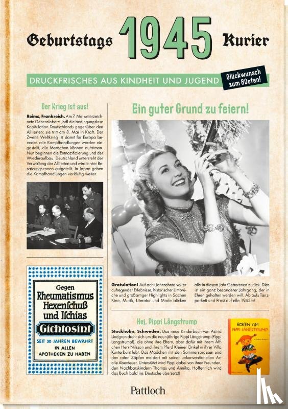 Wielandt, Ute - 1945 - Geburtstagskurier