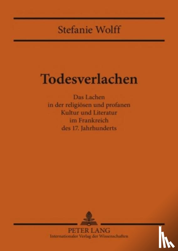 Stefanie Wolff, Wolff - Todesverlachen