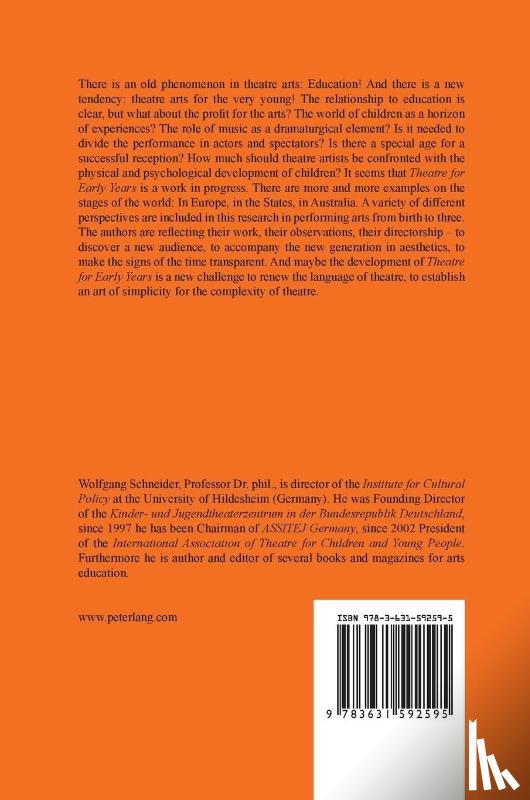  - Theatre for Early Years