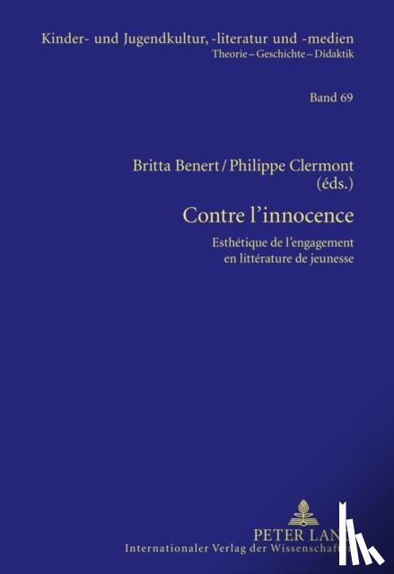 Britta Benert, Philippe Clermont - Contre L'Innocence