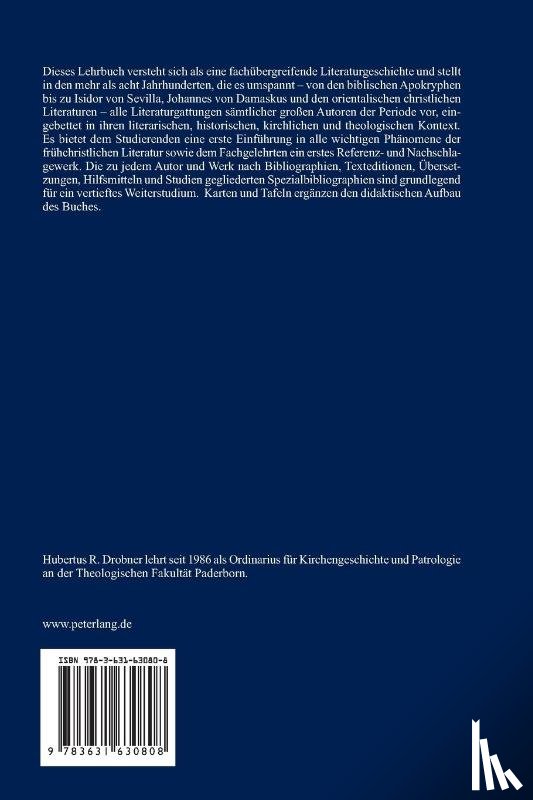 Drobner, Hubertus - Lehrbuch der Patrologie