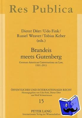  - Brandeis meets Gutenberg