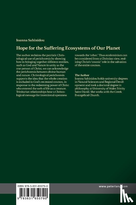 Sahinidou, Iohanna - Hope for the Suffering Ecosystems of Our Planet