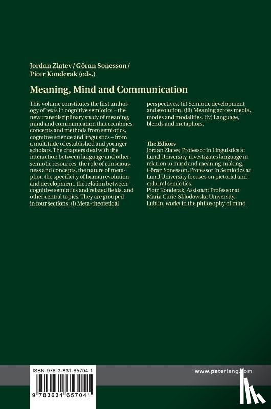  - Meaning, Mind and Communication