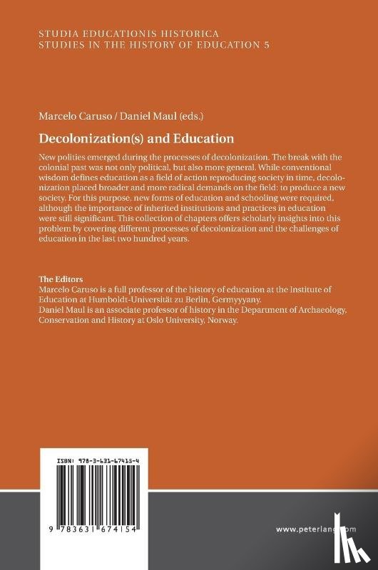 Caruso, Marcelo, Maul, Daniel - Decolonization(s) and Education