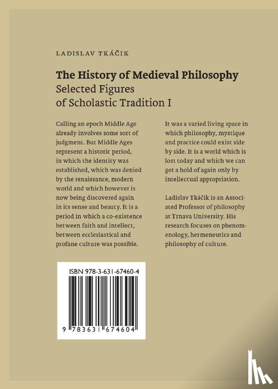Tkacik, Ladislav - The History of Medieval Philosophy