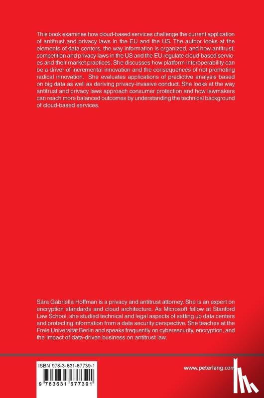 Hoffman, Sara Gabriella - Regulation of Cloud Services under US and EU Antitrust, Competition and Privacy Laws