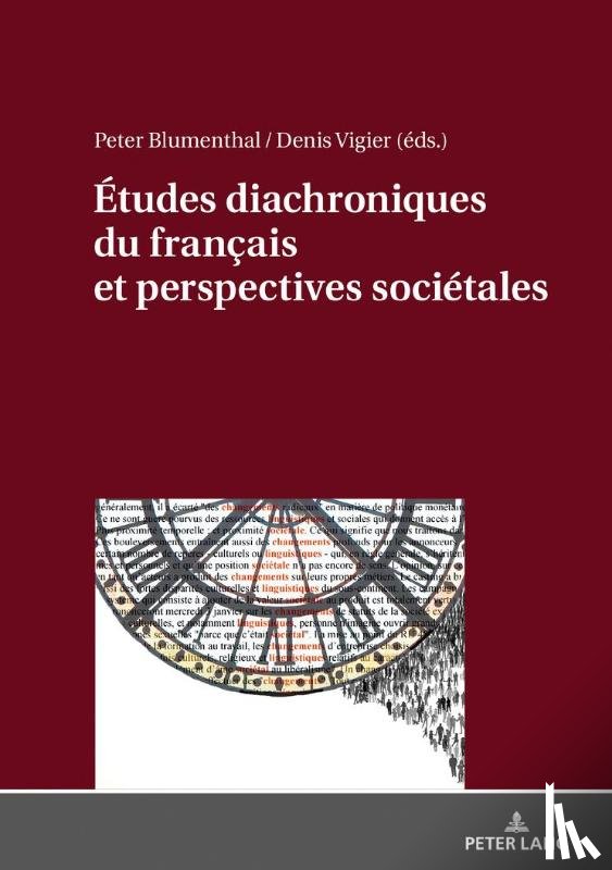  - Etudes Diachroniques Du Francais Et Perspectives Societales