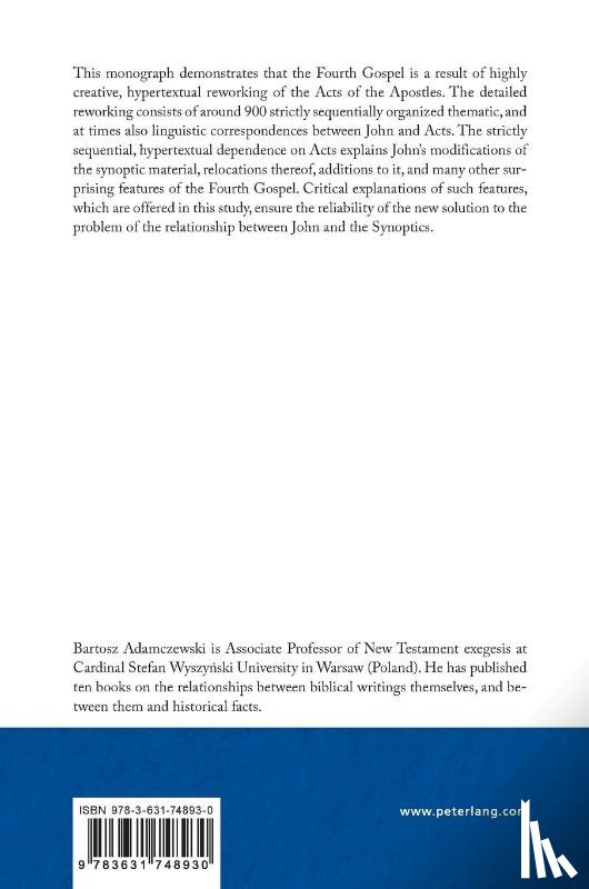 Adamczewski, Bartosz - The Gospel of John