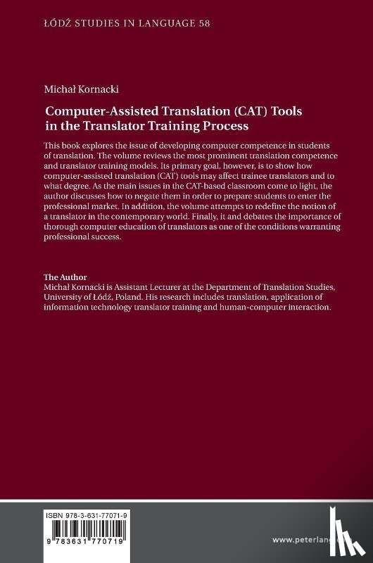 Kornacki, Michal - Computer-Assisted Translation (CAT) Tools in the Translator Training Process