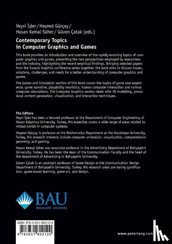  - Contemporary Topics in Computer Graphics and Games