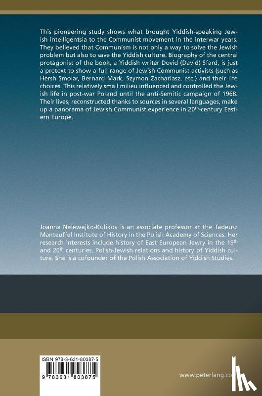 Nalewajko-Kulikov, Joanna - A Citizen of Yiddishland