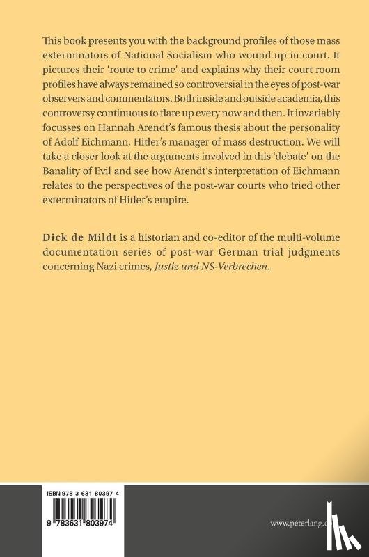 de Mildt, Dick W. - The Palmstroem Syndrome