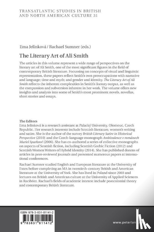 - The Literary Art of Ali Smith