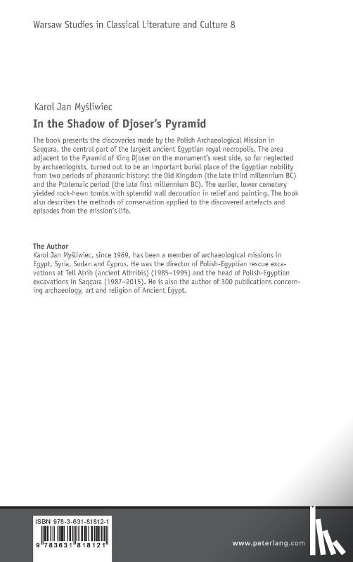 Mysliwiec, Karol Jan - In the Shadow of Djoser’s Pyramid