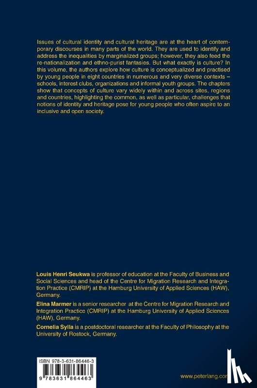  - The Challenge of Cultural Heritage and Identity for Inclusive and Open Societies