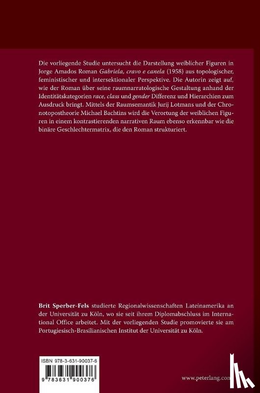 Sperber-Fels, Brit - Frauenfiguren in "Gabriela, cravo e canela" von Jorge Amado