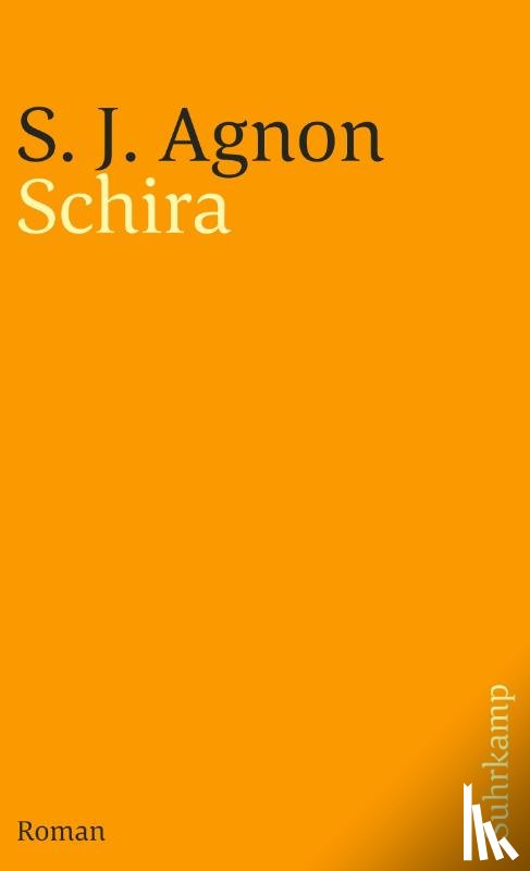 Agnon, Samuel Joseph - Schira