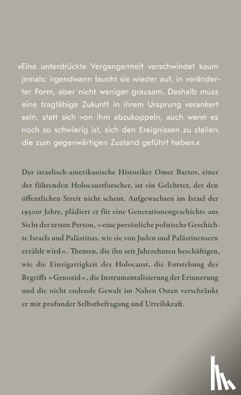 Bartov, Omer - Genozid, Holocaust und Israel-Palästina