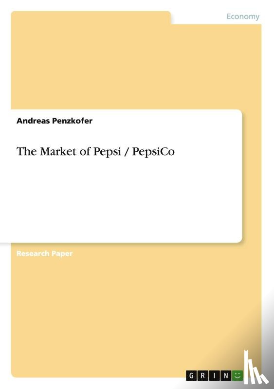 Andreas Penzkofer - The Market of Pepsi / PepsiCo