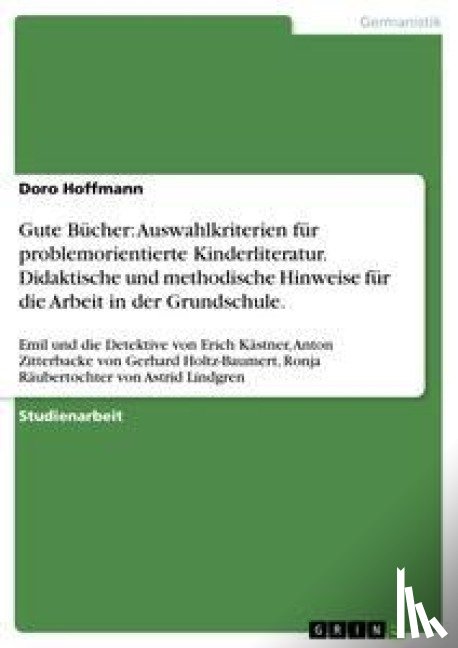 Doro Hoffmann - Gute Bucher