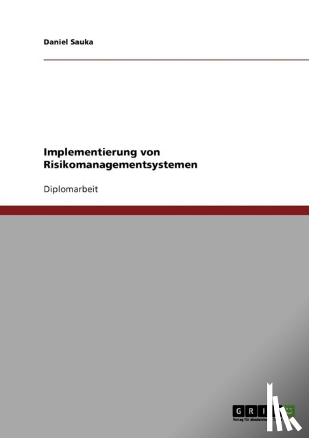 Sauka, Daniel - Implementierung von Risikomanagementsystemen