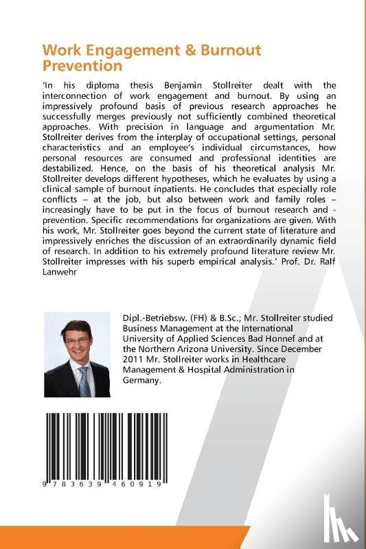 Stollreiter, Benjamin - Work Engagement & Burnout Prevention